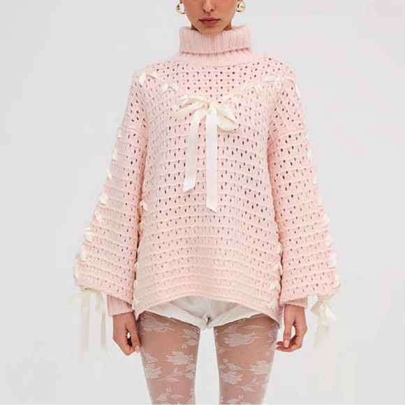 For Love And Lemons Sweaters - NEW For Love & Lemons Liberty Sweater